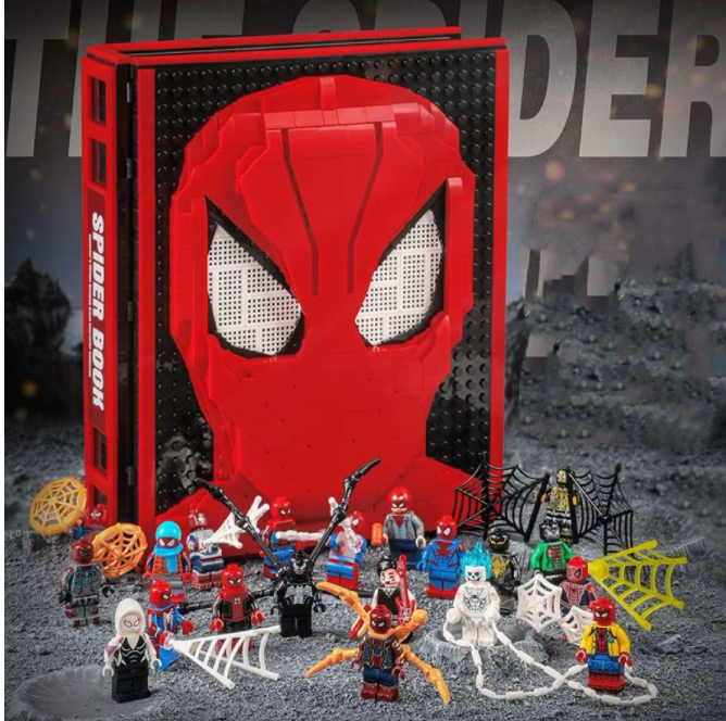 Spider Hero Building Book™